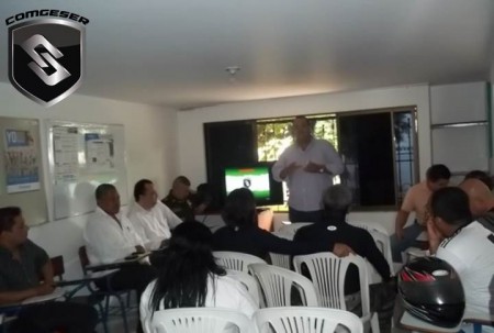 29 Mayo 2013, Capacitación Al Personal De La Empresa Seguridad Privada Puntual y al Personal De La Red De Apoyo