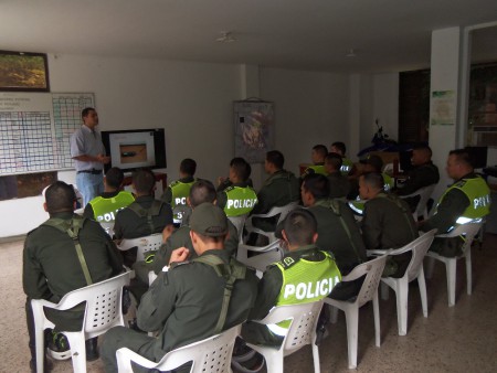 capacitación Policía Jamundí